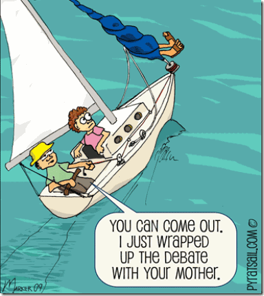 sailing cartoon